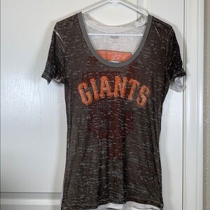 Touch by Alyssa Milano San Francisco Baseball Giants Shirt Size Large GUC #2036